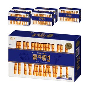 롤리폴리 초코, 196g, 6개