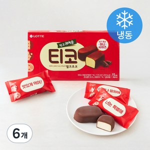 롯데웰푸드 티코 밀크초코 아이스크림 (냉동)
