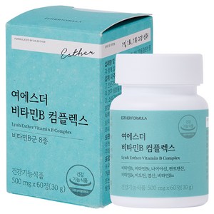 에스더포뮬러 여에스더 비타민B 컴플렉스 30g, 60정, 1개
