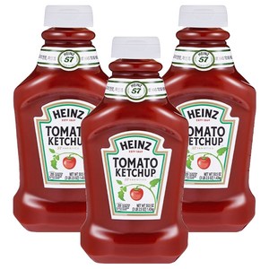 하인즈 토마토 케찹, 1.43kg, 3개