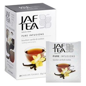 재프티 버번 바닐라 앤 루이보스 차, 20개입, 1.5g, 1개