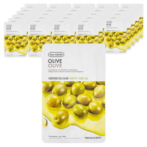 더페이스샵 갈아만든 올리브 마스크시트, 1개입, 30개