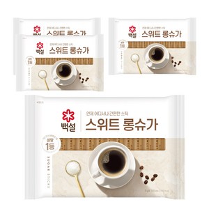 백설 스위트 롱슈가 하얀설탕, 500g, 4개