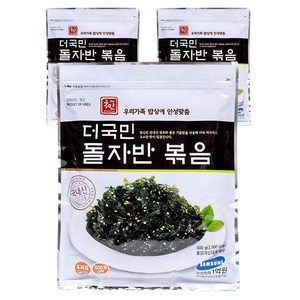 더국민 돌자반 볶음, 500g, 3개