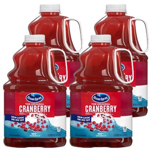 오션스프레이 크랜베리 주스, 3L, 4개