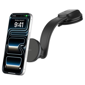 벨킨 부스트차지 마그네틱 Qi2 15W 차량용 고속 무선 충전기 대시보드형