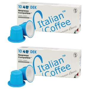 이탈리안커피 네스프레소 호환 캡슐커피 디카페인