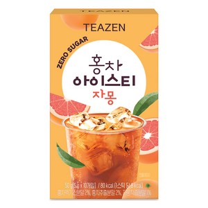 티젠 홍차 아이스티 자몽, 5g, 10개입, 1개