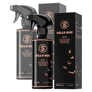 더클래스 킬스버그 노터치 벌레 제거 다목적 세정제, 500ml, 2개