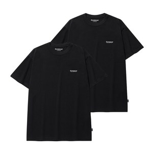 커버낫 남녀공용 로고 반팔 티셔츠 2p CO2502STC1