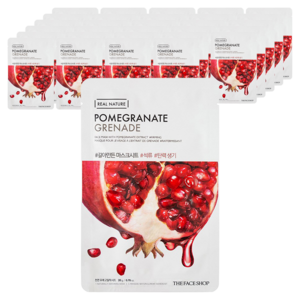 더페이스샵 갈아만든 석류 마스크시트, 1개입, 30개