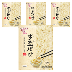 이엔푸드 백초생강, 1.3kg, 4개