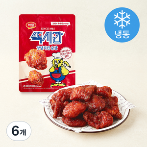맥시칸 양념치킨 순살 (냉동), 300g, 6개