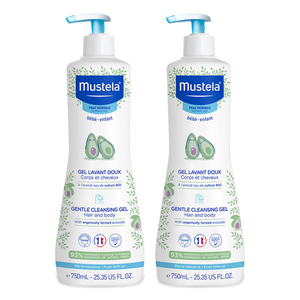 무스텔라 젠틀 탑투토 클렌징 젤, 750ml, 2개