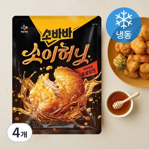 소바바 소이허니 순살 (냉동), 375g, 4개