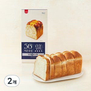 삼립 56시간 저온숙성 탕종 찰 숙식빵, 840g, 2개