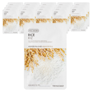 더페이스샵 갈아만든 쌀 마스크시트, 1개입, 20개