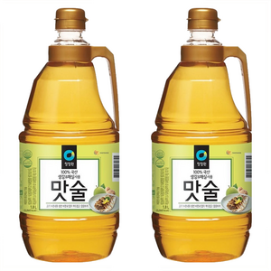 청정원 맛술, 1.8L, 2개
