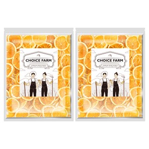 초이스팜 건오렌지 슬라이스 실속형, 150g, 2개