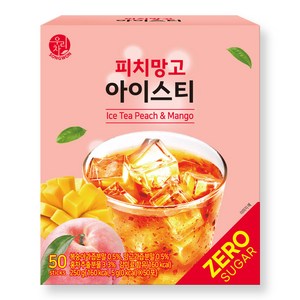 우리차 피치망고 아이스티