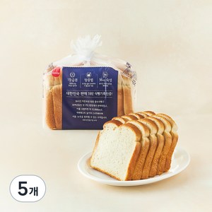 삼립 56시간 저온숙성 탕종 찰 숙식빵, 420g, 5개