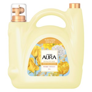 아우라 7일 향기지속 미드나잇골드 플러스 본품, 5.5L, 1개