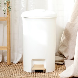 블랑오브제 원형 페달 휴지통 20L