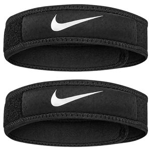 나이키 프로 파텔라 밴드 3.0 무릎 보호대, S/M, 블랙, 2개