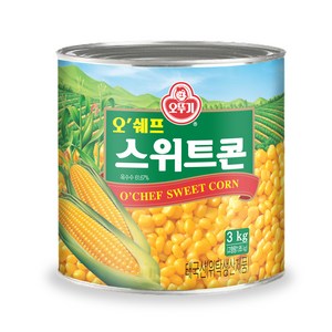 오뚜기 오쉐프 스위트콘 3kg, 3kg, 1개