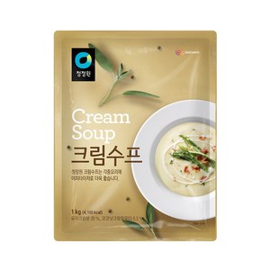 청정원 크림수프, 1kg, 1개