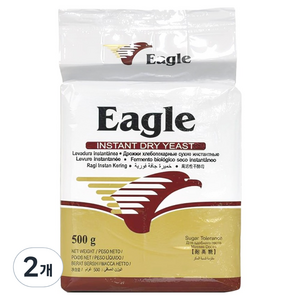 Eagle 인스턴트 드라이 이스트, 500g, 2개