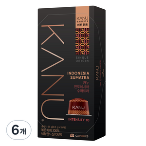 카누 바리스타 머신 전용 캡슐커피 인도네시아 수마트라
