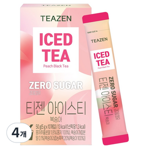 티젠 제로슈가 아이스티 복숭아