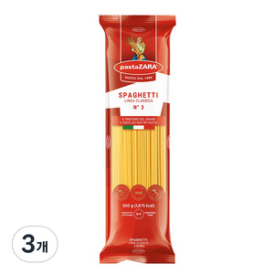 자라 스파게티 3호, 500g, 3개