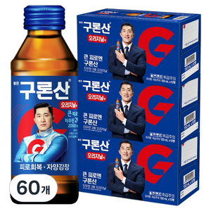 해태htb 구론산 오리지날, 150ml, 60개