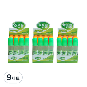 조은풀 물풀 50ml x 12p, 9세트