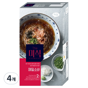 더미식 메밀소바 2인분, 478g, 4개
