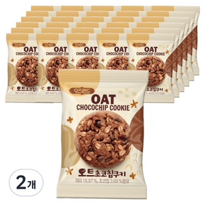 오즈랜드 오트 초코칩 쿠키 40p, 480g, 2개