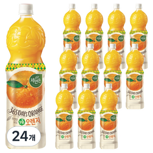 자연은 상큼오렌지, 1.5L, 24개