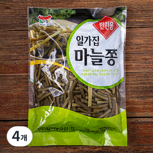 일가집 마늘쫑, 1kg, 4개