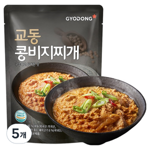 교동 콩비지찌개, 500g, 5개