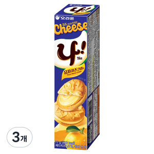 오리온 나샌드 유자치즈크림 2p, 77g, 3개
