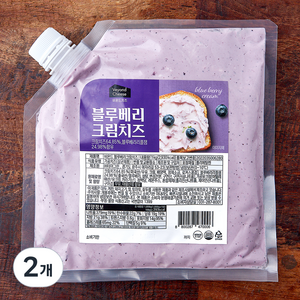 비욘드 블루베리 크림치즈, 1kg, 2개