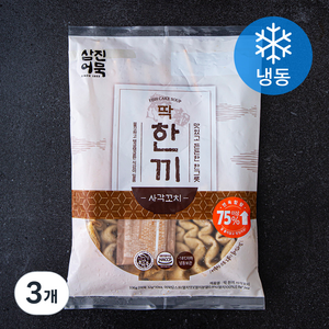 삼진어묵 딱 한끼 사각꼬치 (냉동), 336g, 3개