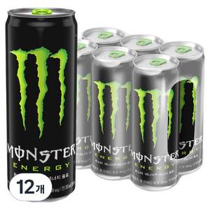 몬스터에너지 그린, 355ml, 12개