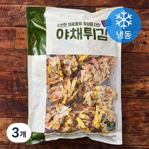 요리가맛있다 야채튀김 (냉동), 1kg, 3개