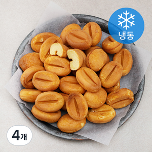 알앤알 플레인빵 (냉동), 500g, 4개