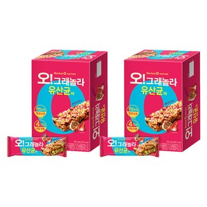 마켓오네이처 오 그래놀라 유산균바, 35g, 30개