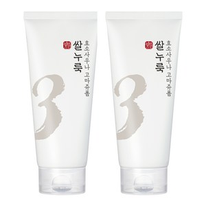 넘버즈인 3번 쌀누룩 효소사우나 고마쥬 클렌징 폼, 170ml, 2개