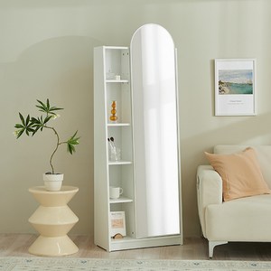 퍼리든 루시 와이드 수납 전신거울 화장대 600 방문설치